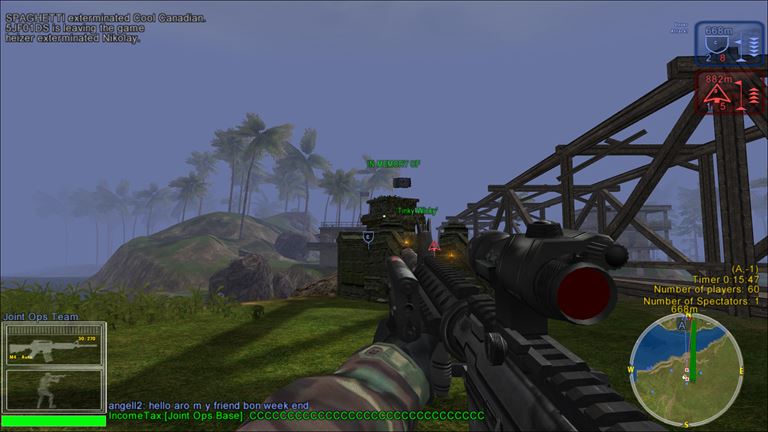 Joint Operations gameplay in the jungle