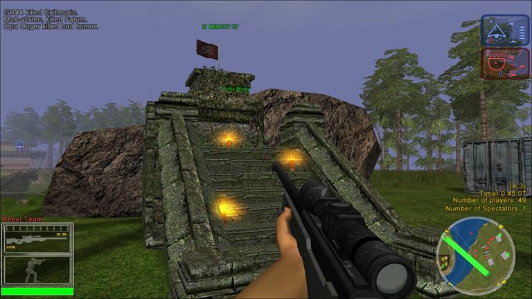 Joint Operations sniper at the jungle temple