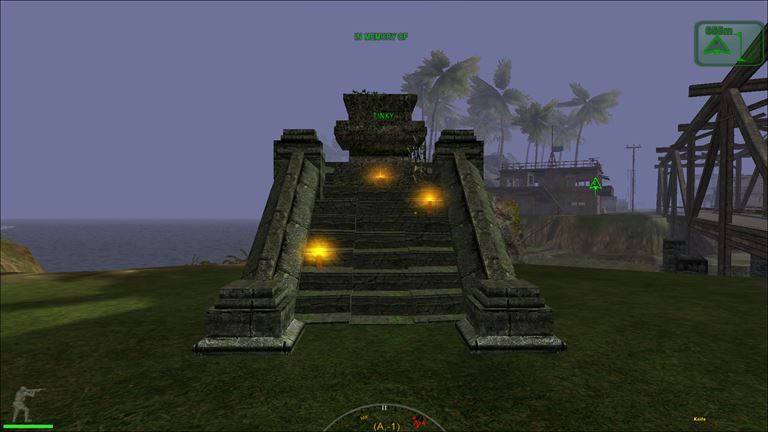 Joint Operations: Typhoon Rising temple at dusk